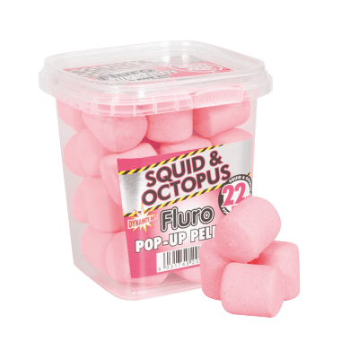 Dynamite Baits Fluoro Pop Up Pellets - Squid and Octopus