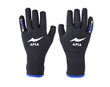 Apia Titanium Gloves Ръкавици L Black × Blue