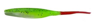 Bass Assassin Shad Assassin 12.7см Силиконова примамка Chartreuse Shad Fire Tail