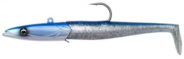 Savage Gear Sandeel 265гр. 2 + 1 Силиконова примамка Blue Silver UV