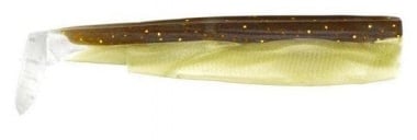 Fiiish Black Minnow №1, 7cm Силиконова примамка тела Brown Glitter