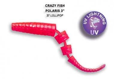 Crazy Fish POLARIS 6.8см Силиконова примамка 37 Lillipop