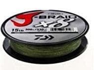 Daiwa J-Braid X8 Dark Green Плетено влакно JBRAIDDG300-0.24