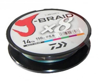 Daiwa J-Braid X8 Multi Плетено влакно JBRAID150-0.06