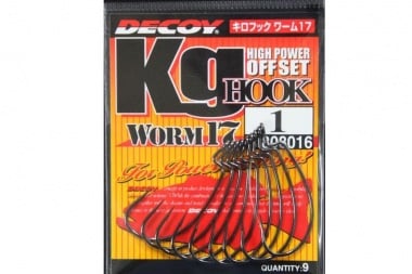 Decoy Kg Worm 17 Единична кука WRM17-1