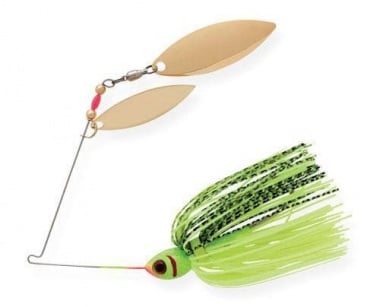 Lucky Craft SKT Spinner Bait Crazy Colorado Willow Спинербайт 5/8oz Double Willow (Chartreuse Shad)