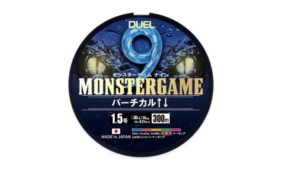 DUEL Monstergame 9 300m Плетено влакно 
