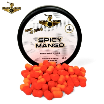 Battle Baits Mini Wafters Дъмбели  Spicy Mango