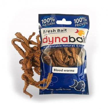 Dynabait Hydrated Blood worms fresh Естествена примамка - морски червеи