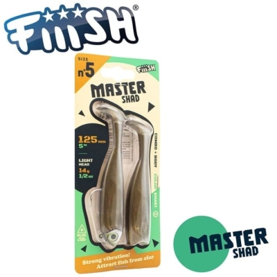 Fiiish Master Shad No5 Combo - 12.5cm, 14g