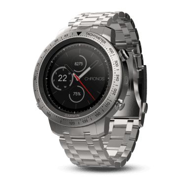 Garmin Fēnix® Chronos Смарт часовник Стоманен със стоманена каишка