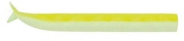 Fiiish Crazy Sand Eel №1 10cm Силиконова примамка тела  Fluo Yellow