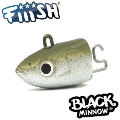 Fiiish Black Minnow No2.5 Jig Head 26g Search - Kaki Джиг глава