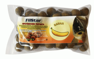FilStar 250гр Протеинови топчета Банан