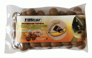 FilStar 250гр Протеинови топчета ШокоБан