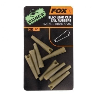 Fox Edges Slik Lead Clip tail rubber Монтаж