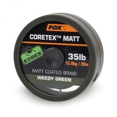 Fox Matt Coretex Weedy Green 20lb 20 - CAC430 Влакно за шарански монтажи