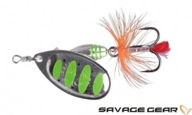Savage Gear Rotex Spinner #2а Блесна 10-Green Highlander
