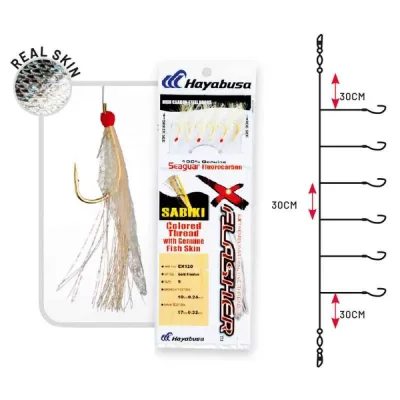 Hayabusa Sabiki EX120 Чепаре 