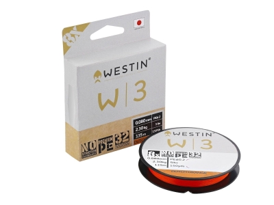 Westin W3 8-Braid Dutch Orange Плетено влакно 