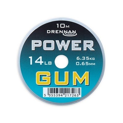 Drennan Power Gum 10m Ластик Clear