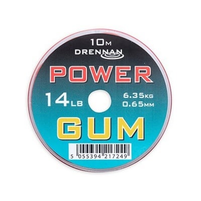Drennan Power Gum 10m Ластик Red