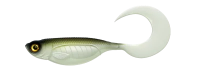 EMBRION TWIST TAIL 7" 031 - OLIVE WHITEFISH