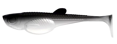 EMBRION SHAD 5" (12.5см.) 001 - WHITE - NO SCENT