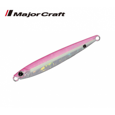 Major Craft JIGPARA MICRO SLIM 15 гр. Пилкер #18 GLOW-pink