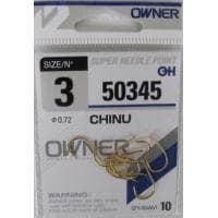 Owner Chinu Gold 50345 Единична кука #3