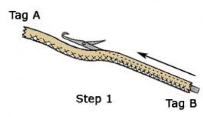 КОМПЛЕКТ ИГЛА С КОНЕЦ TT 19 80LB 5M