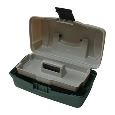 Plastilys BOX-M1A Куфар 1 тарелка зелен овал