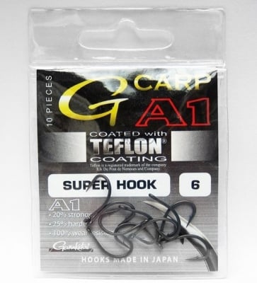 Gamakatsu G-Carp Super Hook A1 Teflon
