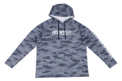 Owner SUN BLOCK HOODIE BLACK UPF50+