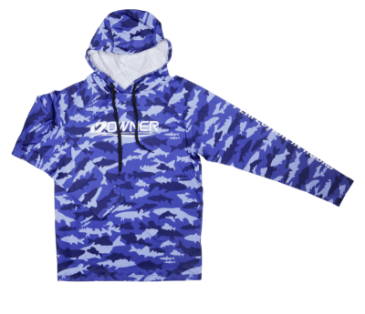 Owner SUN BLOCK HOODIE BLUE UPF50+