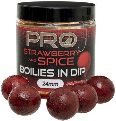 SB BOILIES IN DIP STRAWBERRY SPICE 20MM 150G