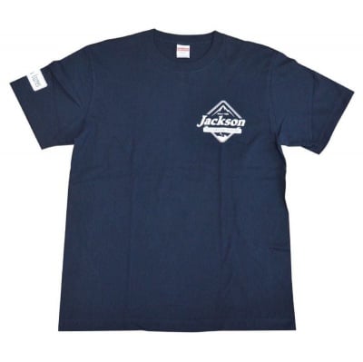 Jackson T-Shirt Simple Logo Tee Dark Navy Тениска L