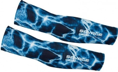 Savage Gear Marine UV Sleeves One Size Sea Blue Ръкави