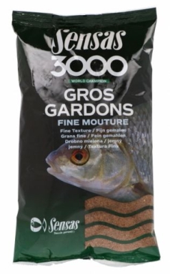 SENSAS 3000 GROS GARDONS FINE MOUTURE 1KG