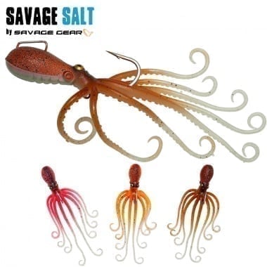 Savage Gear 3D Octopus 185 гр. Силиконова примамка октопод
