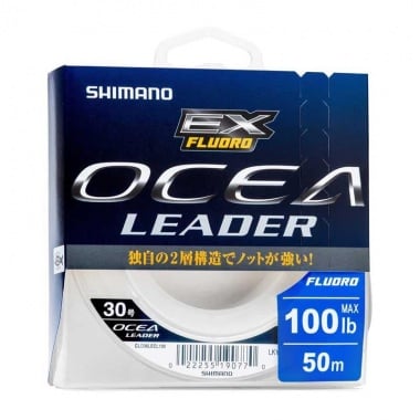 Shimano Ocea Leader EX Fluoro Флуорокарбонов повод 30lb - CLO36L1E