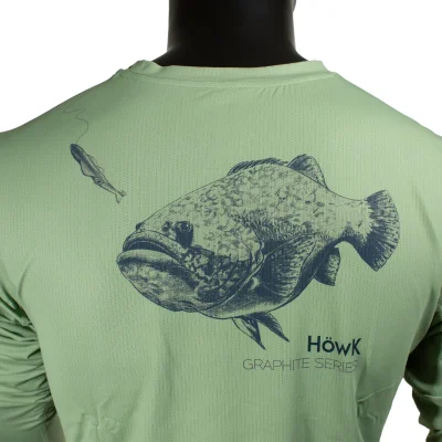 HÖWK GROUPER SHIRT GRAPHITE SERIES - UPF 50+ UV Блуза