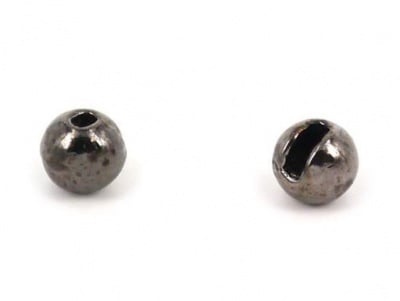 Tungsten Beads Slotted Black Nickel Утежнение