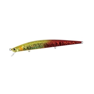 DUO Tide Minnow Slim 140 Flyer Воблер CPA0638 Burning Red Gold