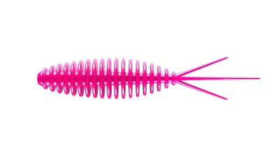 Libra Lures Turbo Worm 3.5cm Силиконова примамка 019 Hot Pink (вкус Сир.)