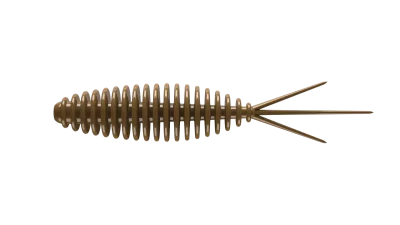 Libra Lures Turbo Worm 3.5cm Силиконова примамка 038 Brown (вкус Сир.)