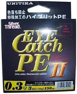 Unitika Silver Thread Eye Catch || x4 150 m Плетено влакно PE 0.3