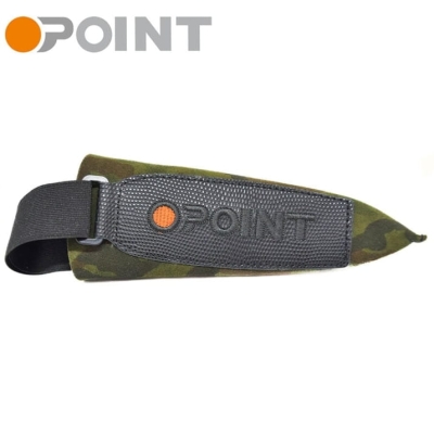 Orange Point Rod Protector Camo Green Velour