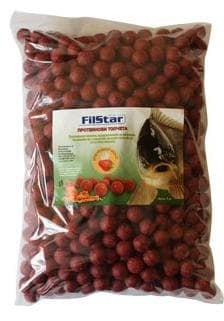 FilStar Протеинови топчета - 3кг. Ягода/Сметана