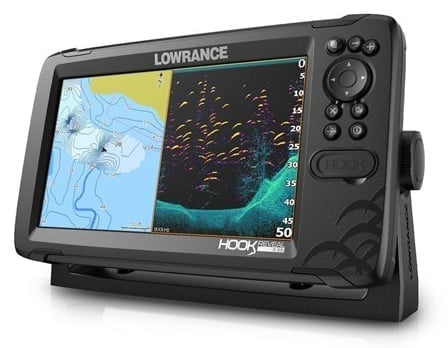 LOWRANCE Hook2-7x Сонар и GPS със TripleShot сонда с широк лъч 200